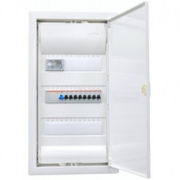 Mit Zähler Bestückter Hager...