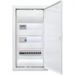 Mit Zähler Bestückter Hager...