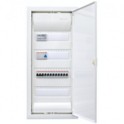 Mit Zähler Bestückter Hager...