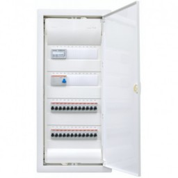 Mit Zähler Bestückter Hager...